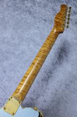 XOTiC XTC-1 5A Grade Flame Maple Neck Heavy Aged ~Ice Blue Metallic over 3 Tone Burst~約2.95㎏_7