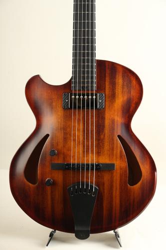 Victor Baker Model 14 Semi Hollow Mode Left Hand / Brown Burst smoke stain 2025