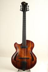 Victor Baker Model 14 Semi Hollow Mode Left Hand / Brown Burst smoke stain 2025_2