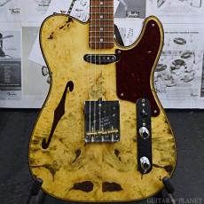 Fender Custom Shop ~Artisan Series~ Buckeye Burl Double Esquire Thinline N.O.S. -Aged Natural-