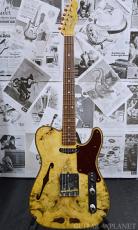 Fender Custom Shop ~Artisan Series~ Buckeye Burl Double Esquire Thinline N.O.S. -Aged Natural-_2