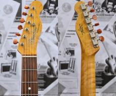 Fender Custom Shop ~Artisan Series~ Buckeye Burl Double Esquire Thinline N.O.S. -Aged Natural-_5