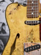 Fender Custom Shop ~Artisan Series~ Buckeye Burl Double Esquire Thinline N.O.S. -Aged Natural-_7