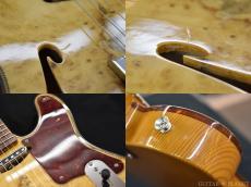 Fender Custom Shop ~Artisan Series~ Buckeye Burl Double Esquire Thinline N.O.S. -Aged Natural-_9