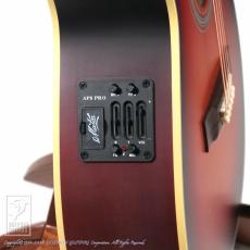 Maton EBG808PF LTD Antique Red Burst_10