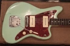 Fender 1960 Jazzmaster "Slab Fingerboard with Surf Green Refinished"_3