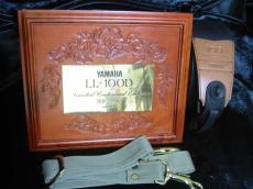 YAMAHA LL-100D Anniversary Model / Solid Spruce Top・Solid Jacaranda Side and Back・Solid Abalone Inlay and Two pieces Diamond・Tortoiseshell Pick Guard【With Original Hard Case】1987年製_16