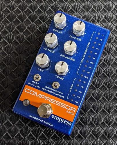 Empress Effects Compressor MK2  Blue Sparkle