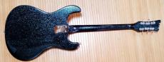 Mosrite 特注オーダー品、スパークルブラック セル巻きボディー、1964年初期モデル_4