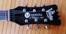 Mosrite 特注オーダー品、スパークルブラック セル巻きボディー、1964年初期モデル_6