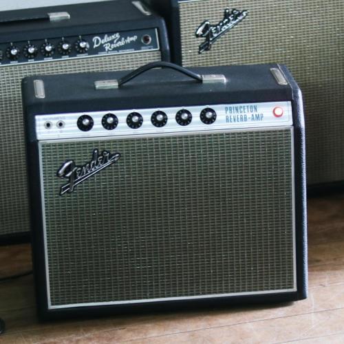 Fender Princeton Reverb-Amp (Silverface/Drip Edge)
