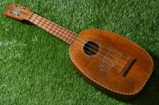 Kamaka SOPRANO PINE DELUXE 【ブルー・パイナップル・デカール 1930s】_2