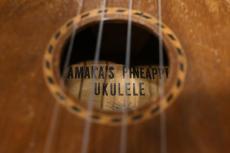 Kamaka SOPRANO PINE DELUXE 【ブルー・パイナップル・デカール 1930s】_16
