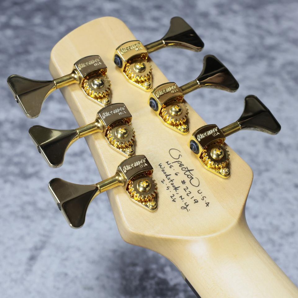 Spector Custom Shop NS-6 Super Natural - Spalted Maple Top -【4.60