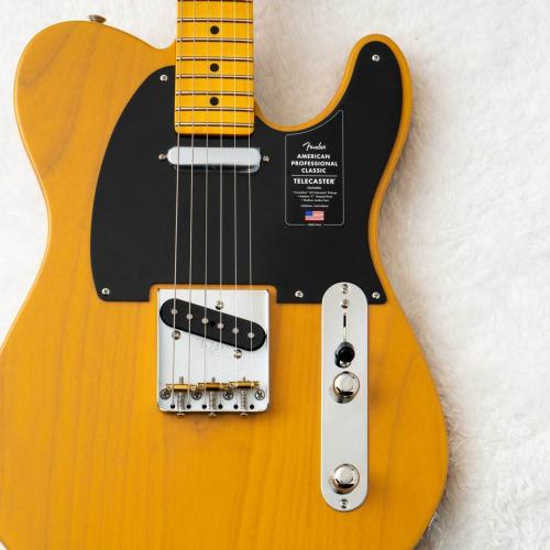 Fender American Professional Classic Telecaster Butterscotch Blonde【ストラッププレゼント】