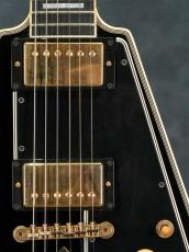 Gibson Custom Shop Flying V Custom Ebony w/Richlite Fingerboard_7