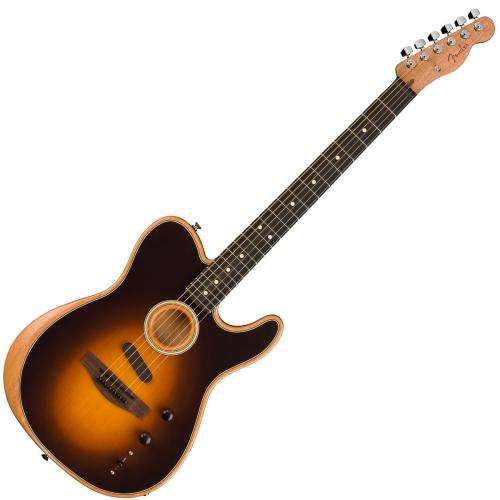 Fender ACOUSTASONIC PLAYER　TELECASTER SHB Shadow Burst エレアコギターアコスタソニック プレイヤー