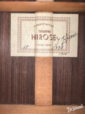 廣瀬達彦　Tatsuhiko Hirose 8弦ギター　No.65　1998年製_8