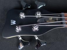 Warwick Teambuilt Pro Series Streamer CV 4 Nirvana Black Transparent Satin_5