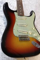 Fender Custom Shop 1960 Stratocaster Journeyman Relic Wide Fade 3-Color Sunburst #CZ578661【3.51kg】_7
