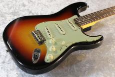 Fender Custom Shop 1960 Stratocaster Journeyman Relic Wide Fade 3-Color Sunburst #CZ578661【3.51kg】_9