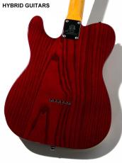 Combat Custom Order Telecaster 1-Piece Ash Trans Red_2