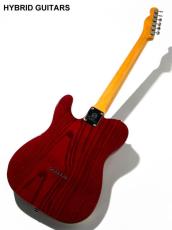 Combat Custom Order Telecaster 1-Piece Ash Trans Red_4
