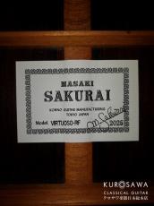 桜井 正毅 Sakurai Masaki VIRTUOSO-RF 松・マダガスカルローズウッド 20フレット 【日本総本店2F 在庫品】_4
