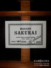桜井 正毅 Sakurai Masaki VIRTUOSO 杉・マダガスカルローズウッド 20フレット 【日本総本店2F 在庫品】_4