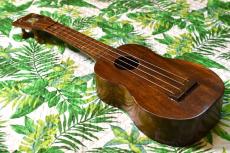 Kamaka SOPRANO STD 【ブルー・パイナップル・デカール 1930頃】_2