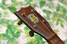 Kamaka SOPRANO STD 【ブルー・パイナップル・デカール 1930頃】_5