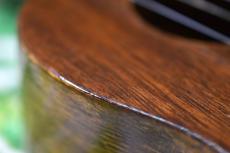 Kamaka SOPRANO STD 【ブルー・パイナップル・デカール 1930頃】_9