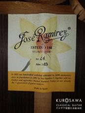 Jose Ramirez [ホセ・ラミレス] ホセ・ラミレス ESTUDIO 140 CWE エレガット 松 S 最新モデル! 【日本総本店2F 在庫品】_4