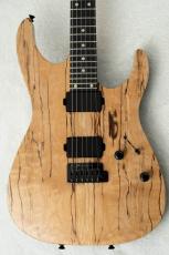 TOM ANDERSON Angel w/Selected Spalted Maple Top -Natural with Binging-_3