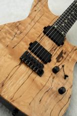 TOM ANDERSON Angel w/Selected Spalted Maple Top -Natural with Binging-_4