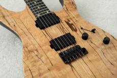 TOM ANDERSON Angel w/Selected Spalted Maple Top -Natural with Binging-_6