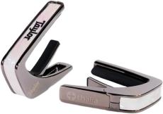 Thalia Capo 【3月下旬入荷予定】TAYLOR MOTHER OF PEARL LOGO Black Chrome【タリアカポ】【カポタスト】