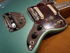 Fender American Professional Classic Jaguar, Rosewood Fingerboard, Faded Sherwood Green Metallic_3