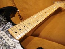 Fender Made in Japan Limited Stratocaster, Maple Fingerboard, Black Paisley_4