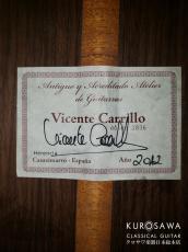 VICENTE CARRILLO ビセンテ・カリージョ 2012年製 Herencia 杉・ローズウッド ラティス 20フレット 【日本総本店2F 在庫品】_4