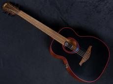 LAG Guitars TBW1TE Travel Satin Smart Guitar Black Satin_2