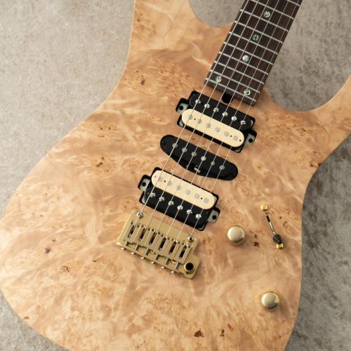 T's DST-Pro 24 5A Waterfall Burl Maple -Natural Matt / Steps Burner Natural Matt Back- #033136