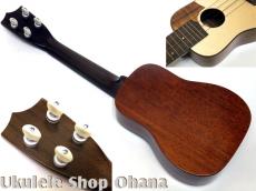 Sofla Ukes ソプラノ ベルシェイプ カスタム アディロンダック・スプルース/ホンジュラス・マホガニー(表裏1枚板)_2