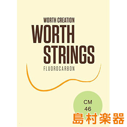 Worth CM Clear ウクレレ弦 クリアフロロカーボン Medium