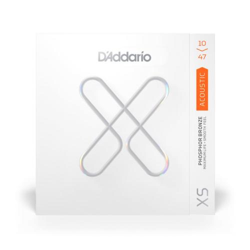 D'addario XSAPB1047 フォスファーブロンズ コーティング弦 10-47 エクストラライトアコースティックギター弦
