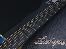 ESP Limited Edition THE ALFEE SAKAZAKI Model 2001 Blue Sparkle Top /Figured Mahogany EX+++"青野ラメ之助"_8