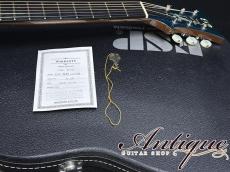 ESP Limited Edition THE ALFEE SAKAZAKI Model 2001 Blue Sparkle Top /Figured Mahogany EX+++"青野ラメ之助"_11