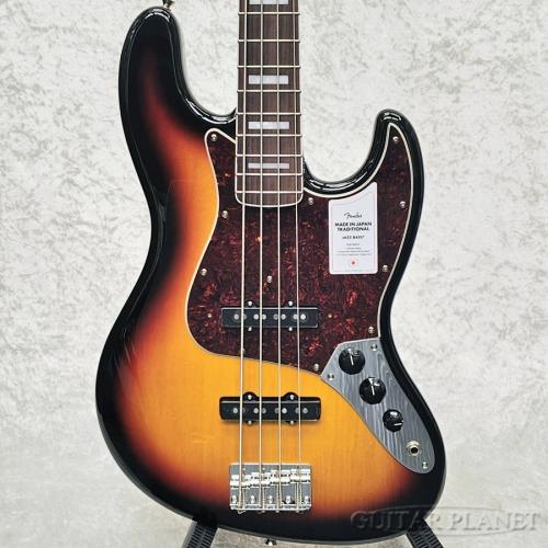 Fender Made in Japan Traditional Late 60s Jazz Bass -3 Color Sunburst-【3.78kg】
