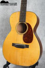 Martin 0-18 (1945) アディロントップ&エボニーロッド&ノンスキャロップというレアな組み合わせの1本です!_4