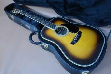 Morris TF-79K TS/ Limited Model・Solid Spruce Top・Solid Rosewood Side and Back・Vertical Logo・Abalone Hexagons Fingerboard Inlay・Body Abalone Trim and Rosette・Ebony Fingerboard and Bridge・Original Black Pick g